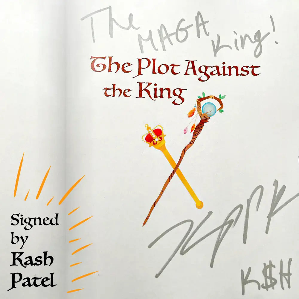 The Plot Against The King Part 1 & 2 Signed